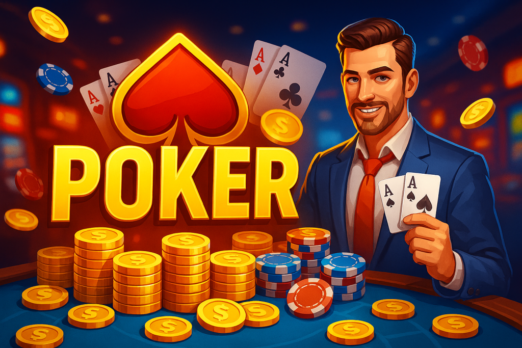 Poker 566WIN – Trải Nghiệm Đỉnh Cao Của Chiến Thuật Và May Mắn